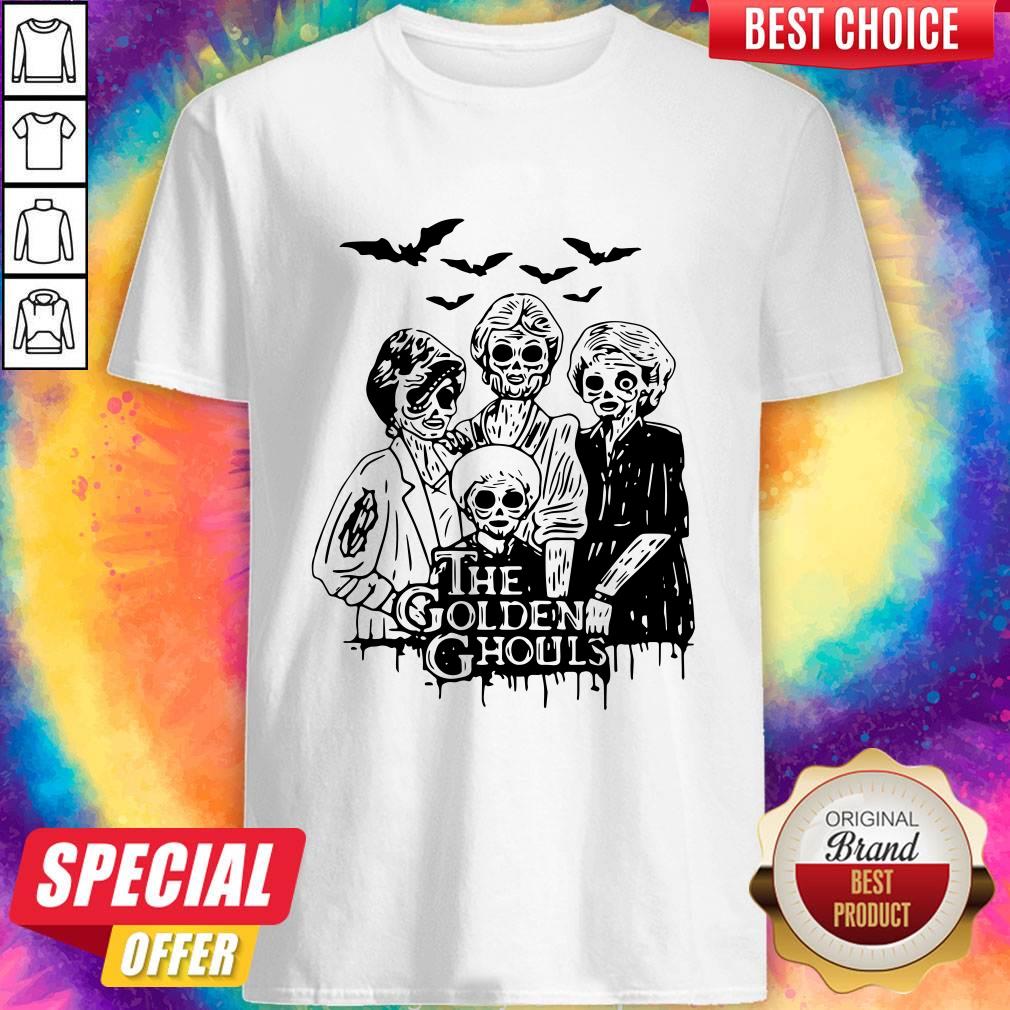 Top The Golden Ghouls Shirt