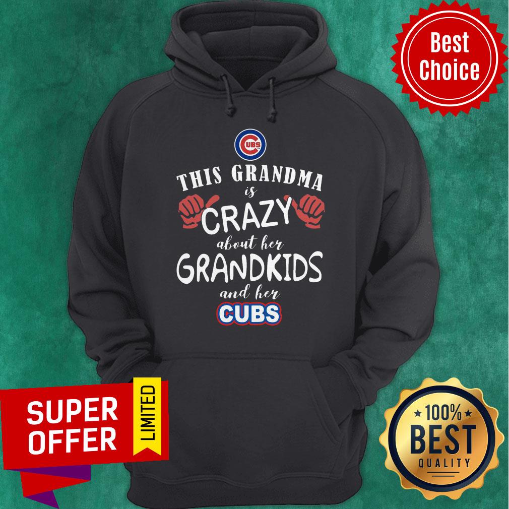 Top This Grandma Is Crazy About Her Grandkids And Her Cubs Shirt