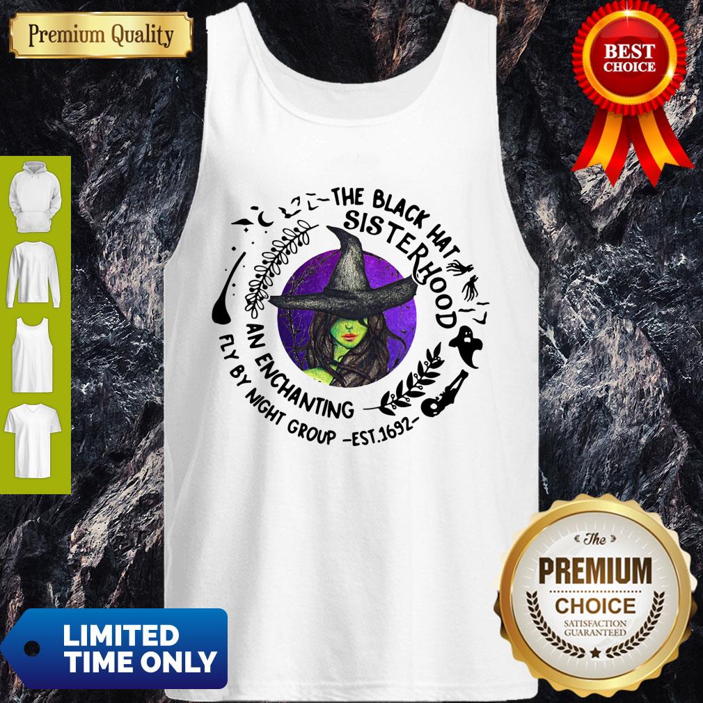 Top Witch The Black Hat Sisterhood An Enchanting Fly By Night Group Shirt