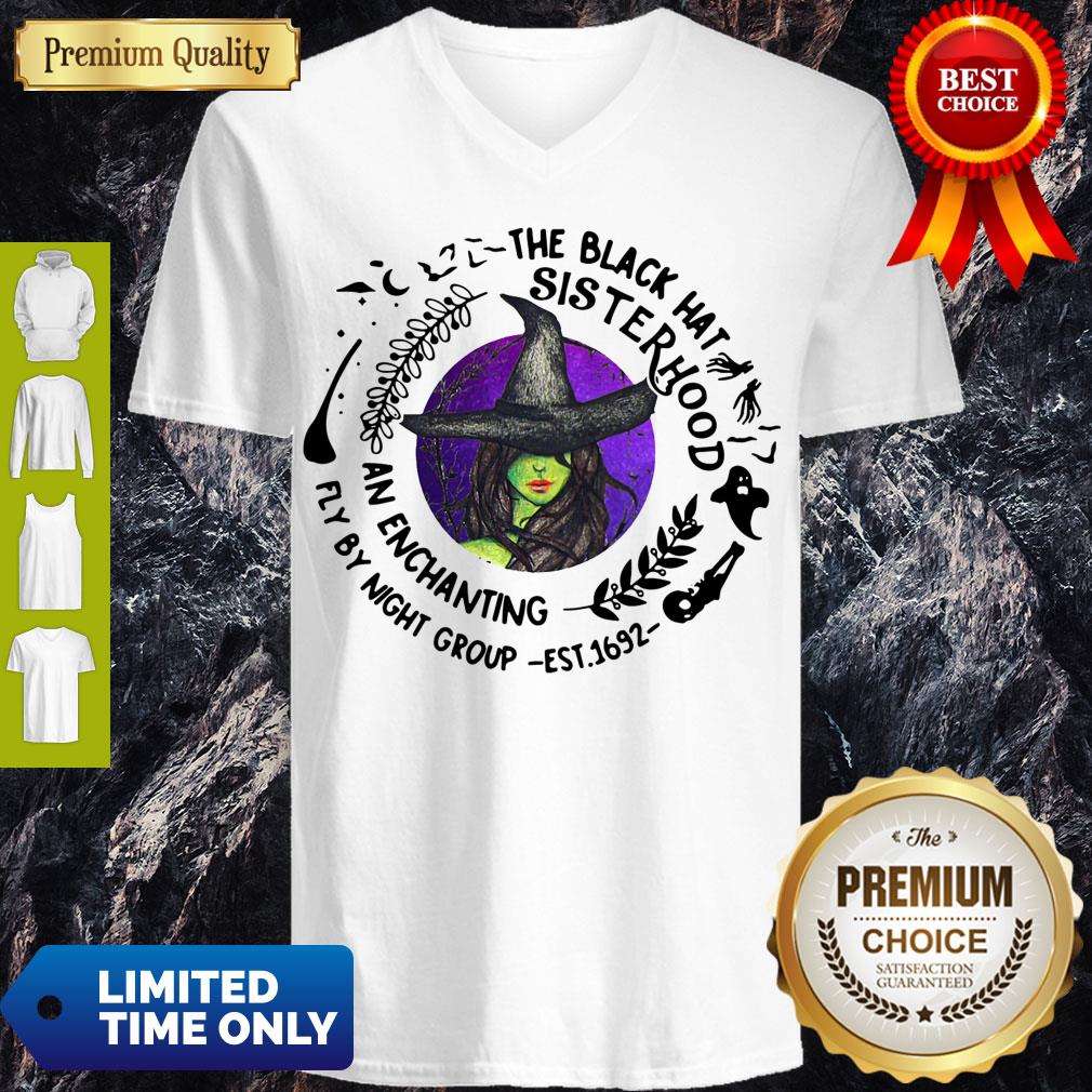 Top Witch The Black Hat Sisterhood An Enchanting Fly By Night Group Shirt