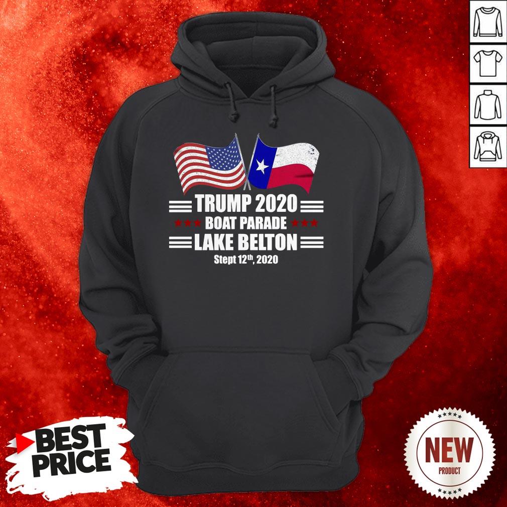 Trump 2020 Lake Belton Boat Parade Election Slogan Quote Shirt