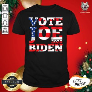 Happy Vote Joe Biden 2020 American Flag Shirt