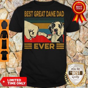 Pro Bear Great Dane Dad Ever Vintage Shirt