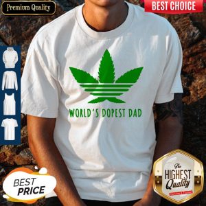 Official Weed Worlds Dopest Dad Shirt