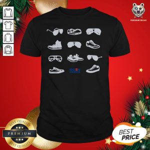 Beautiful Aviators And Sneakers Navy Shirt