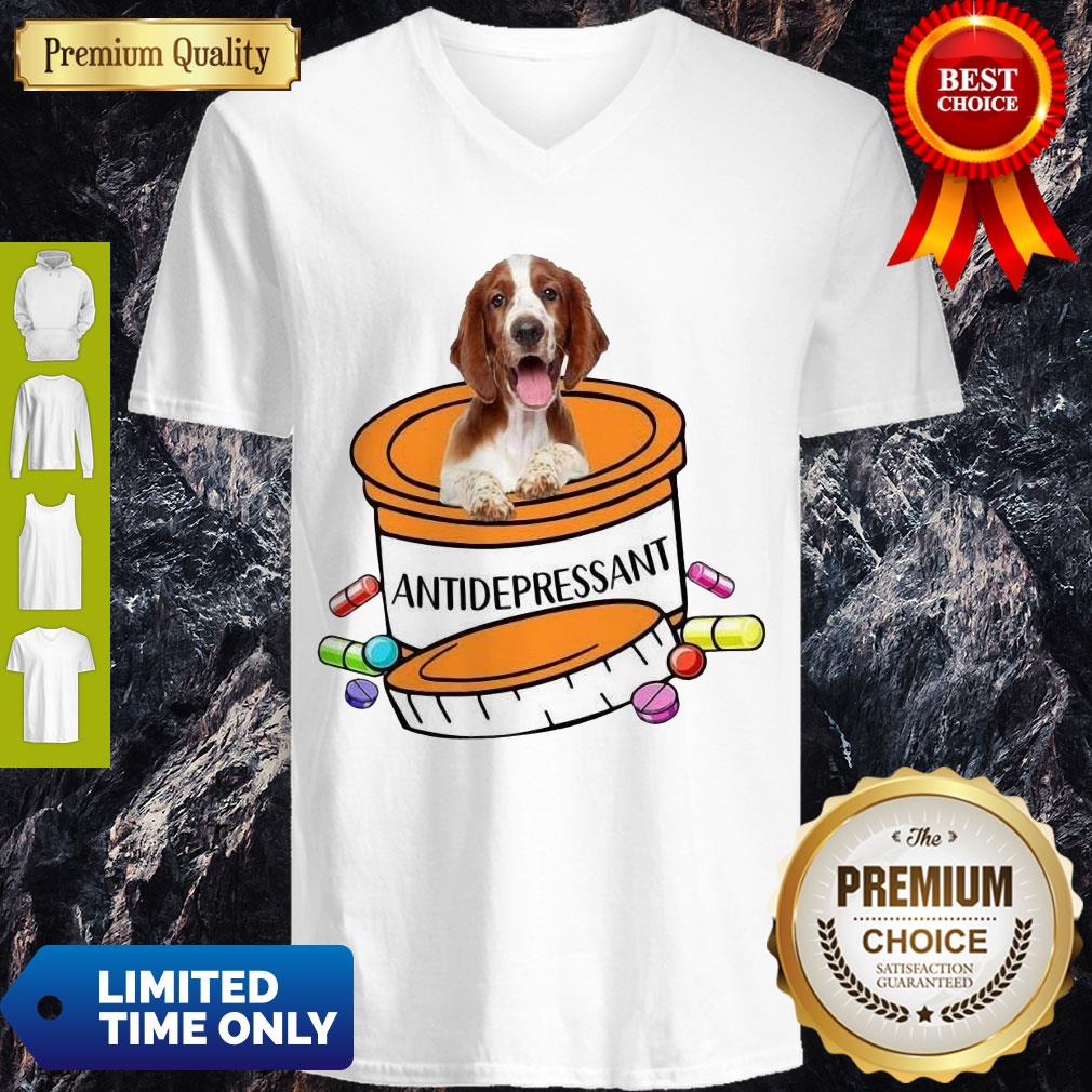 Top Welsh Springer Spaniel Antidepressant Shirt