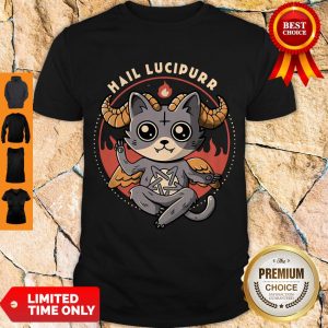 Official Satan Cat Hail Lucipurr Shirt