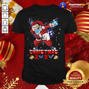 Hot Charlotte Hornets Funny Santa Claus Dabbing Christmas 2020 Shirt