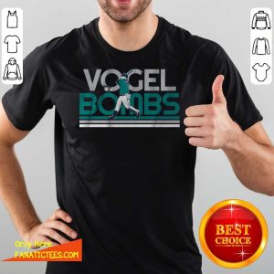 Nice Licensed Dan Vogelbach Vogel Bombs Shirt