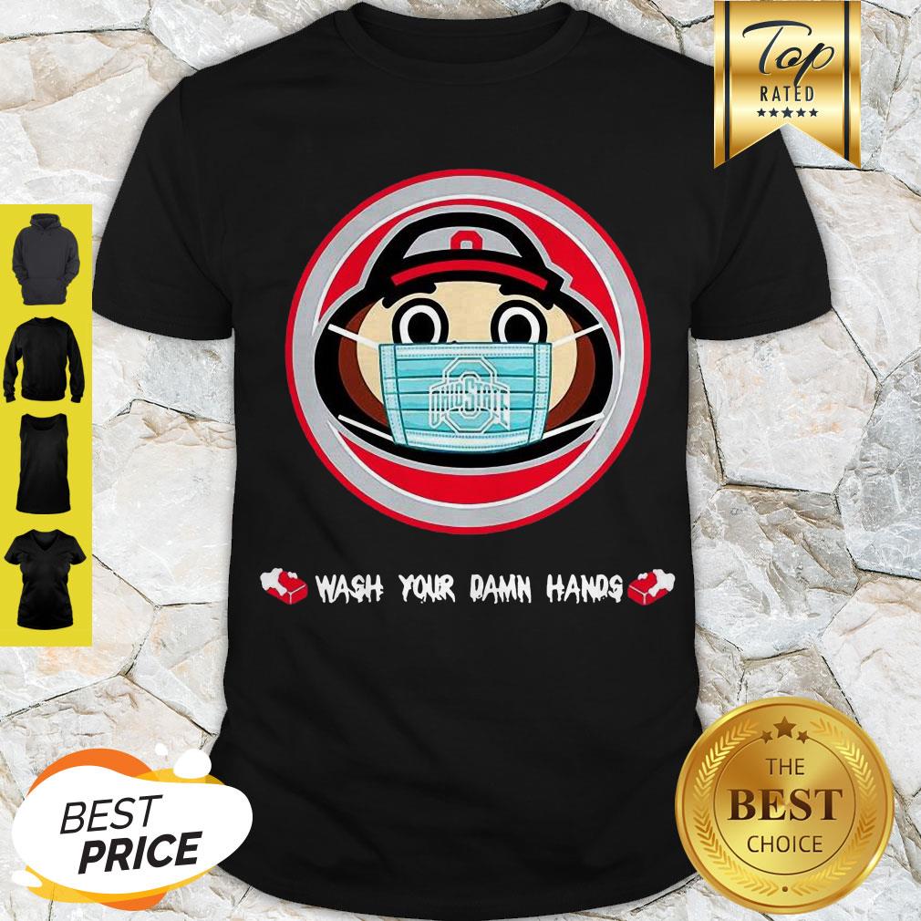 Vintage Ohio State Buckeyes Wash Your Damn Hands Shirt