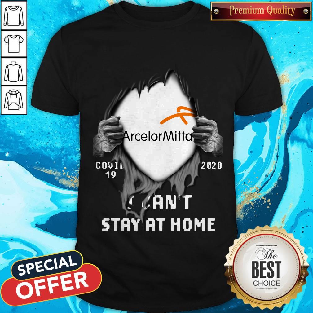 Vip Arcelormittal Inside Me Covid-19 2020 I Can’t Stay At Home Shirt
