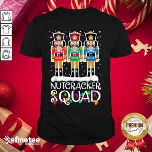 Cool Nutcracker Squad Merry Christmas Shirt