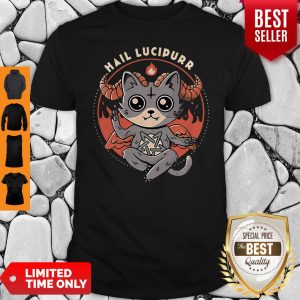 Funny Cat Satan Hail Lucipurr Baphomet Shirt