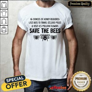 Awesome Save The Bees Shirt