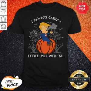 Halloween Donald Trump Smoking Weed Marijuana Shirt