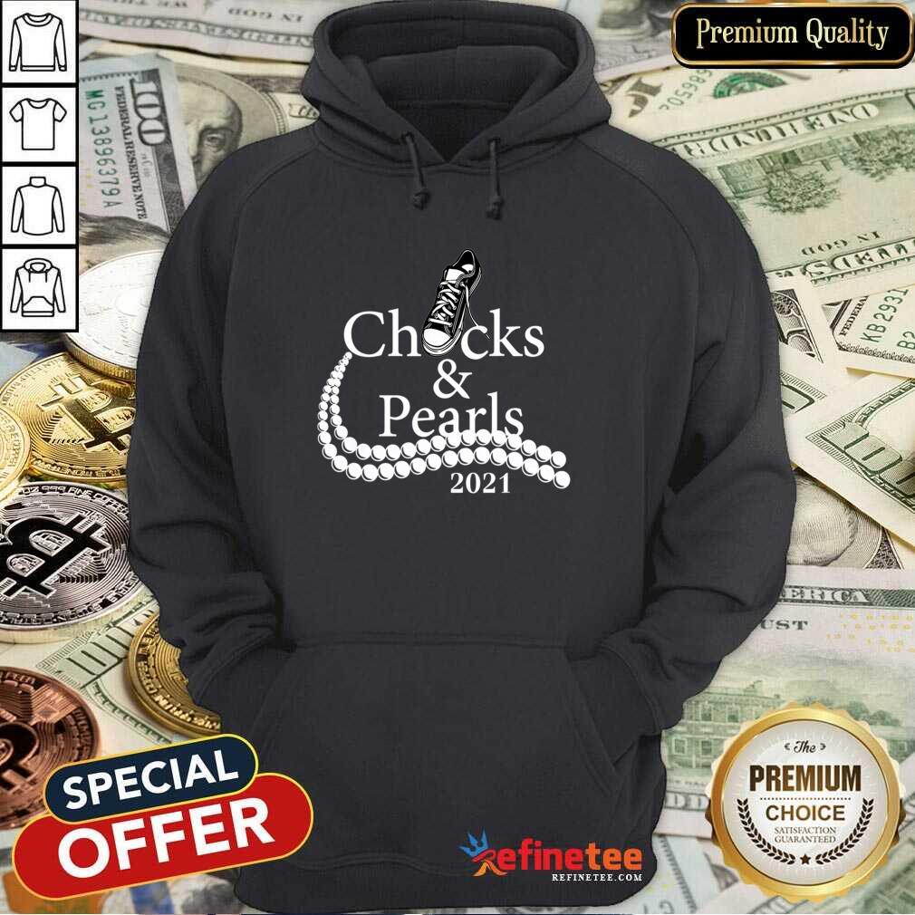Wonderful Kamala Harris Chucks And Pearls 2021 Shirt