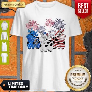 Nice Cows Happy American Independence Day Shirt