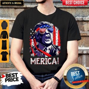 Hot Donald Trump Merica 4th July Shirt