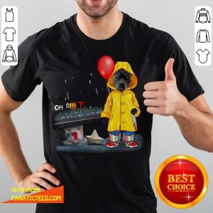 Official Oh Shit Pitbull And Pennywise IT Shirt
