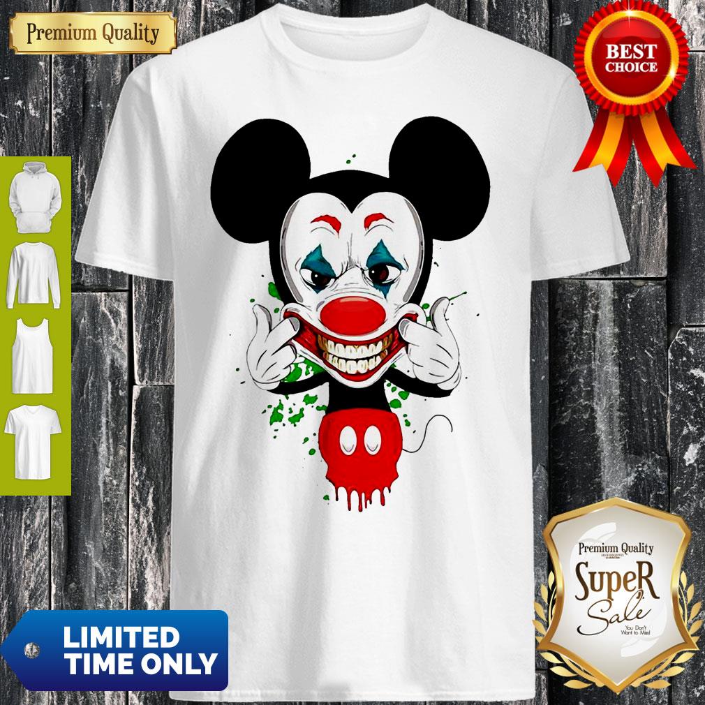 Funny Joker New Mickey Mouse Shirt