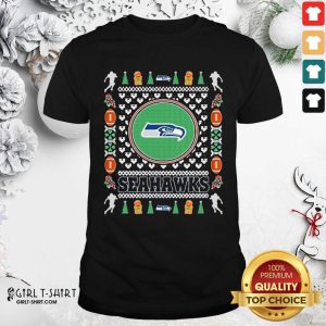Hot Seattle Seahawks Merry Ugly Christmas Shirt