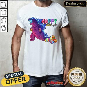Official Godzilla Happy Eastrawr 2021 Shirt