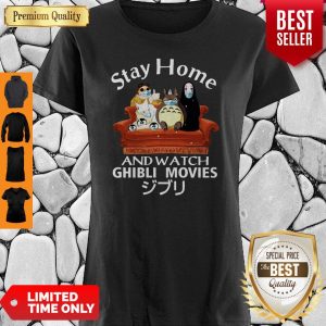 Official Stay Home And Watch Ghibli Movies Shirt