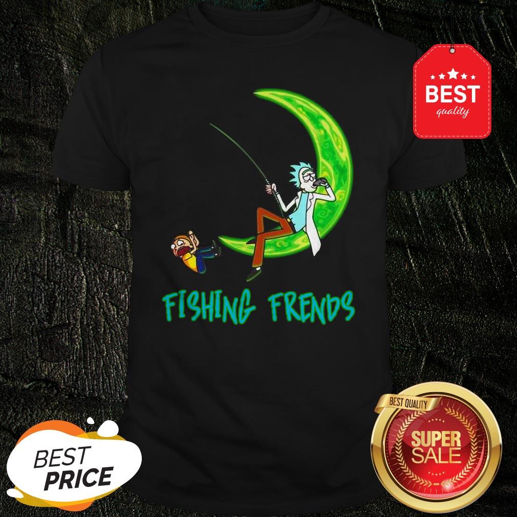 Official Rick And Morty Fishing Friends Shirt