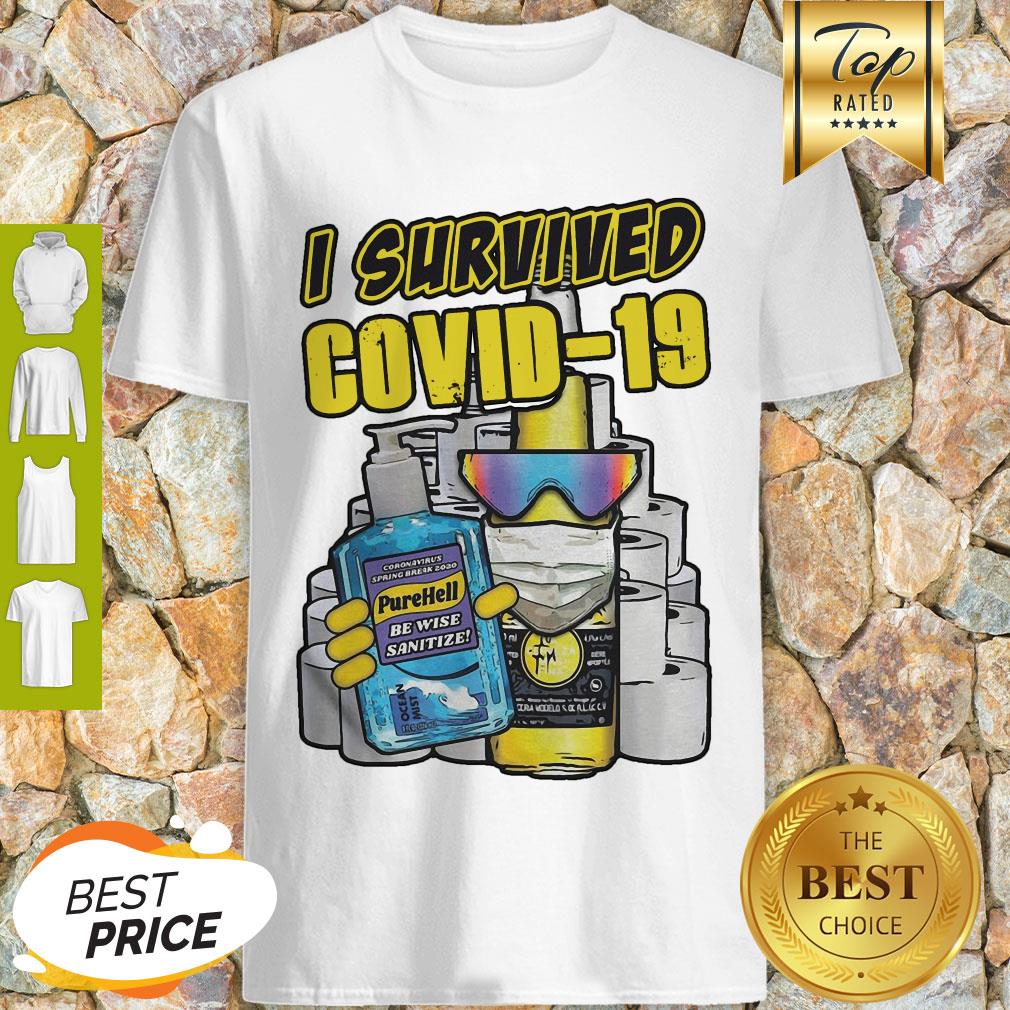 Official I Survived Covid 19 Shirt