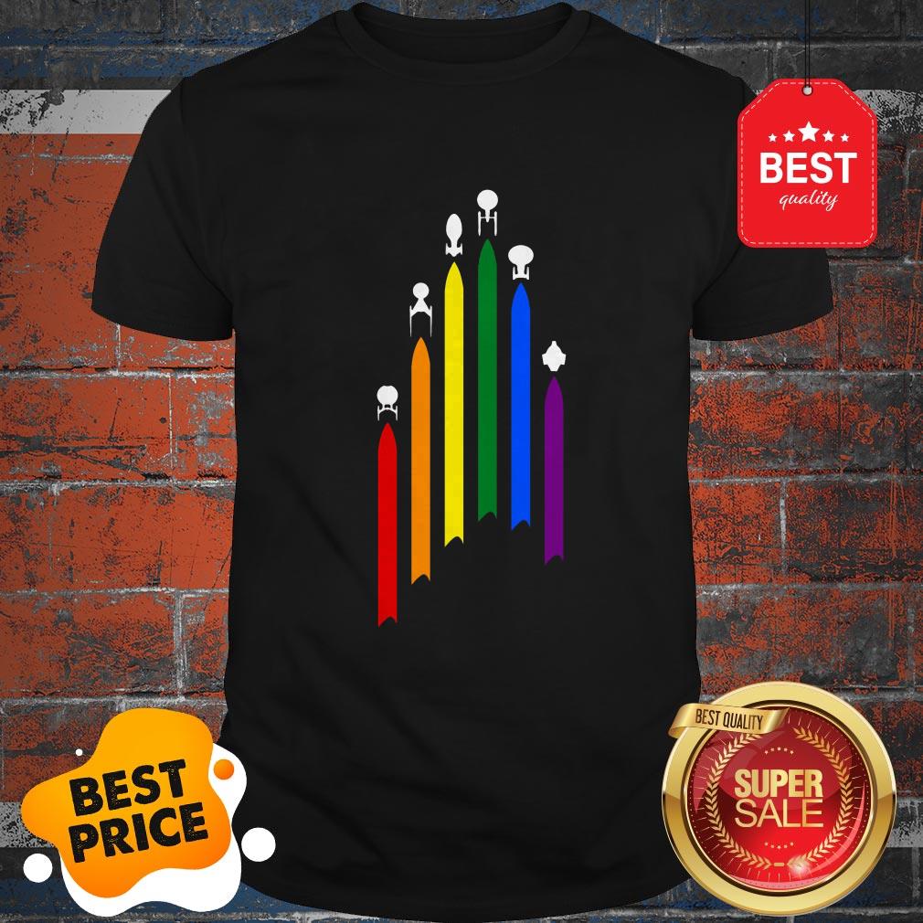 Official LGBT Star Trek Spaceship Shirt