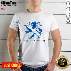 Funny St Andrew’s Day Celebration Lion Shirt