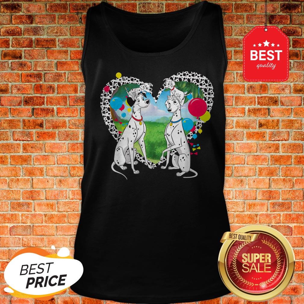 Official Disney 101 Dalmatians Pongo And Perdita Shirt