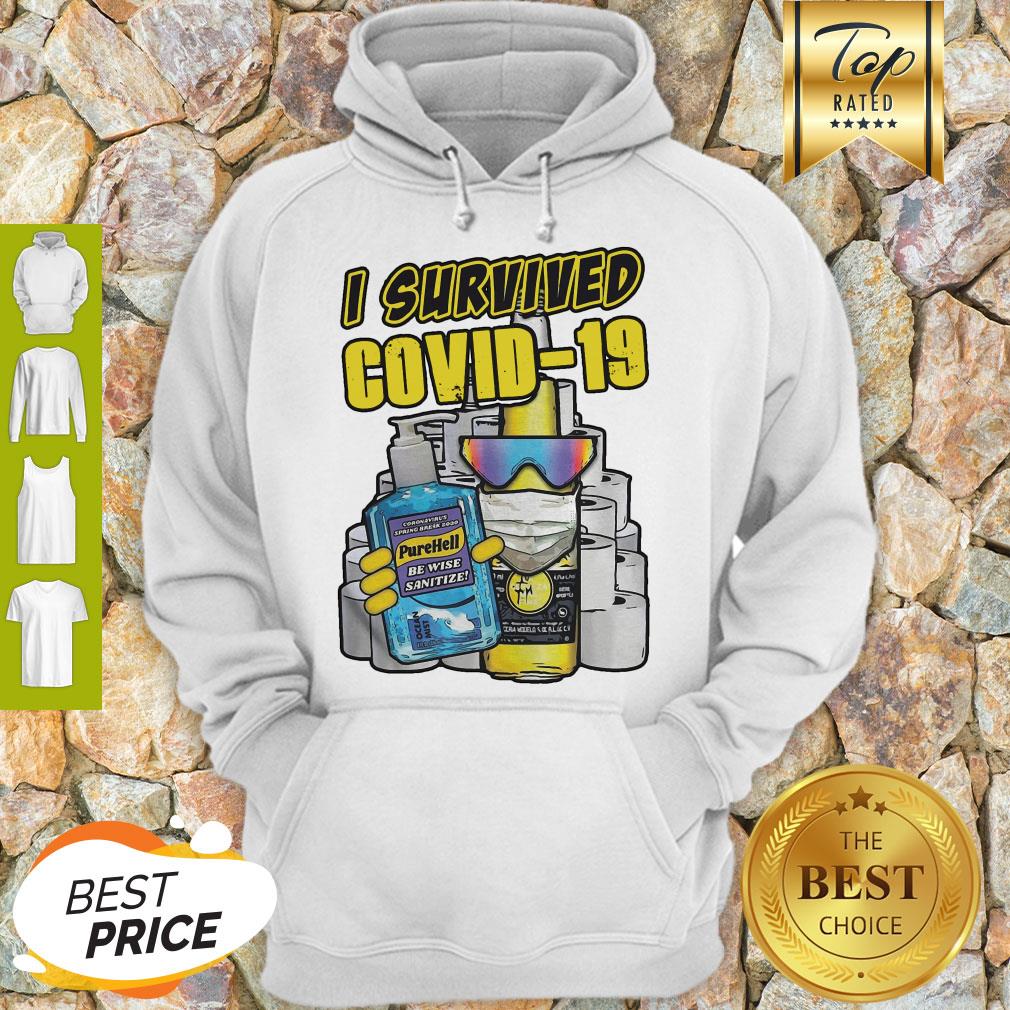 Official I Survived Covid 19 Shirt