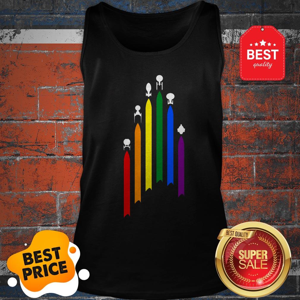 Official LGBT Star Trek Spaceship Shirt