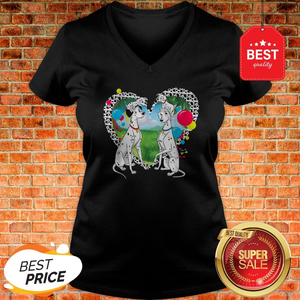 Official Disney 101 Dalmatians Pongo And Perdita Shirt