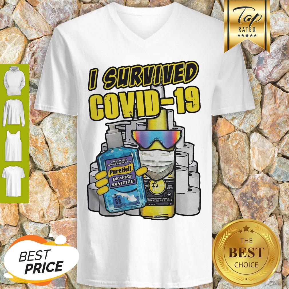 Official I Survived Covid 19 Shirt