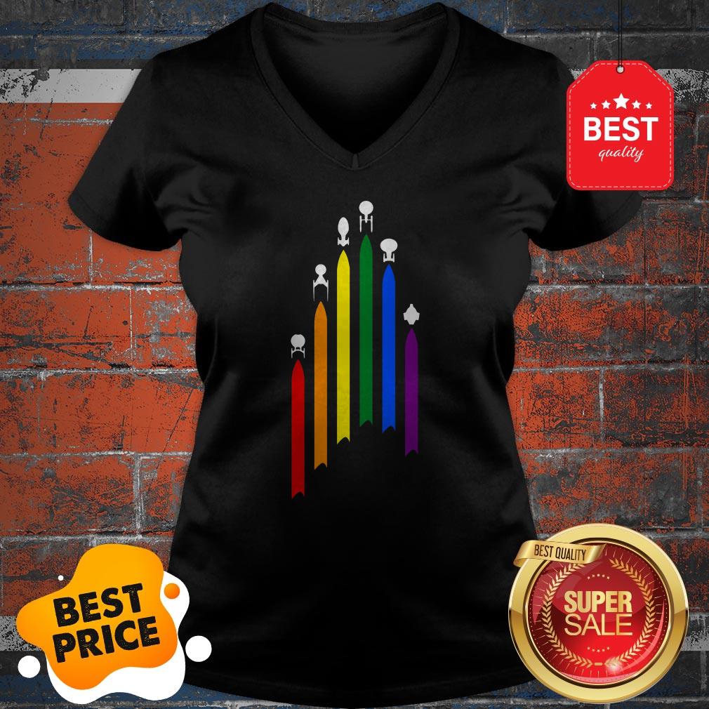 Official LGBT Star Trek Spaceship Shirt