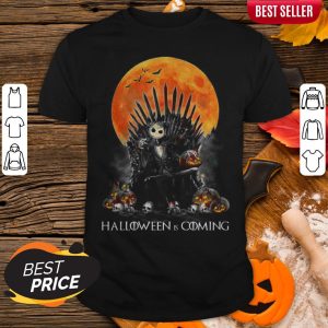 Nice Jack Skellington Is Coming Halloween Shirt