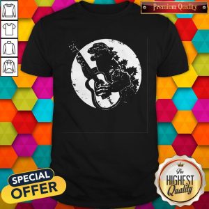 Premium Godzilla Guitarzilla Shirt