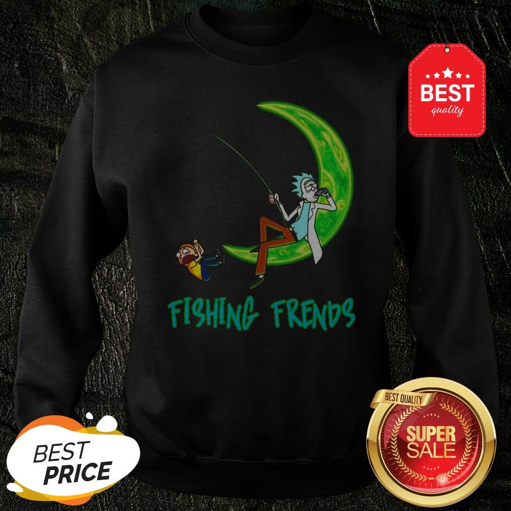Official Rick And Morty Fishing Friends Shirt