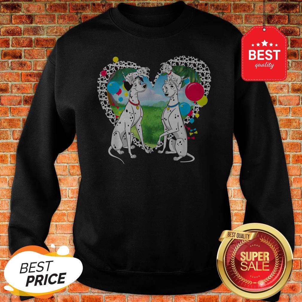 Official Disney 101 Dalmatians Pongo And Perdita Shirt