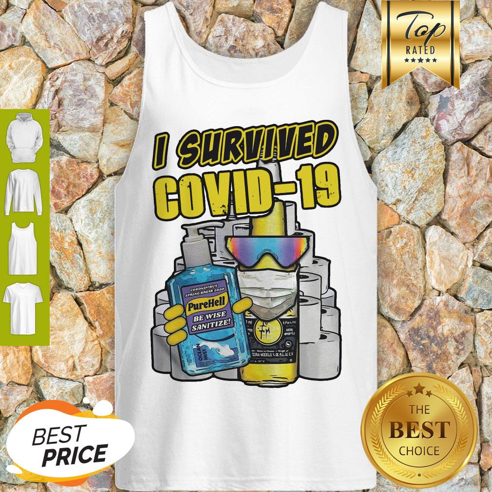 Official I Survived Covid 19 Shirt