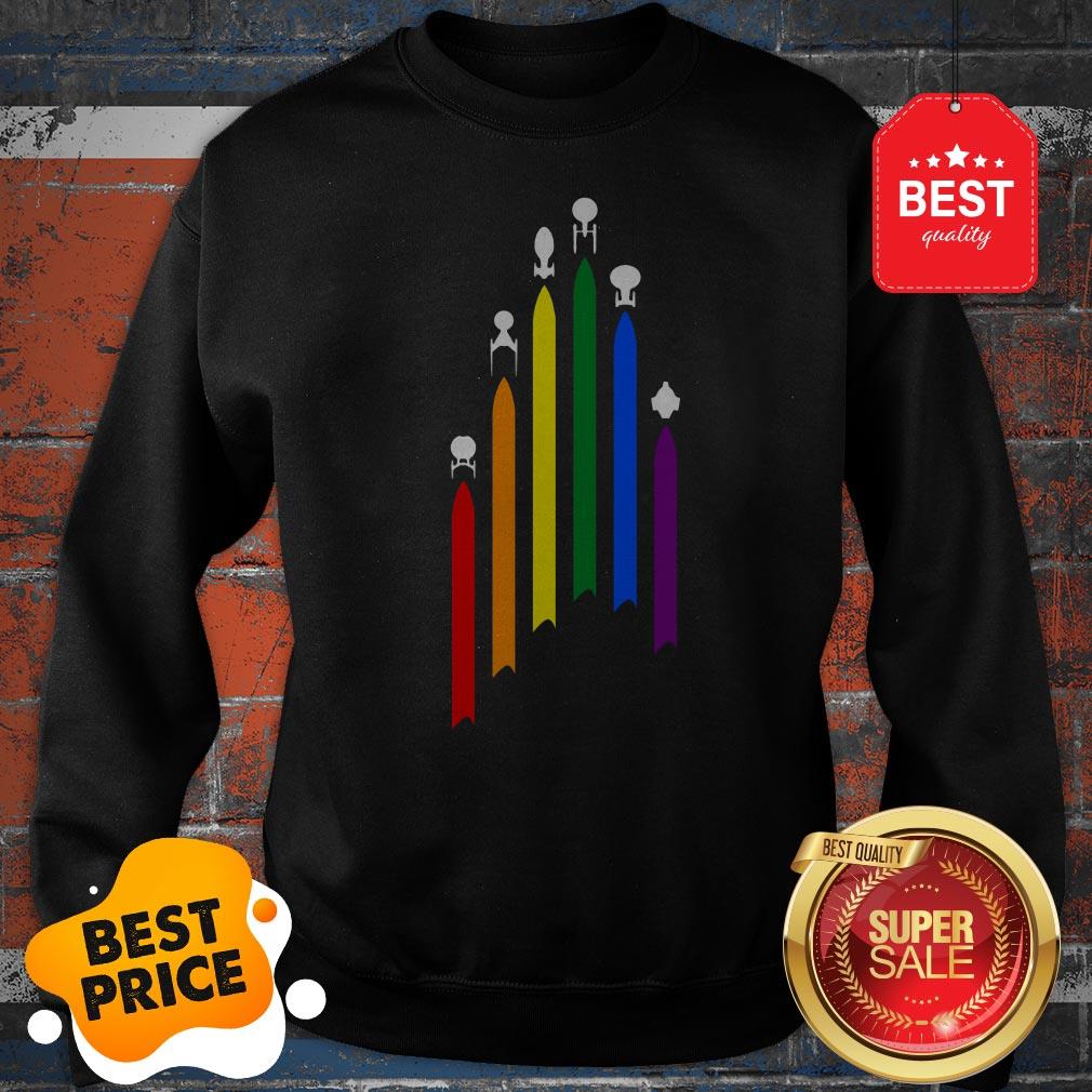 Official LGBT Star Trek Spaceship Shirt