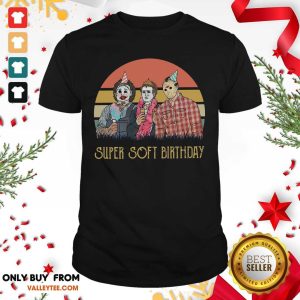 Cute Awesome Horror Movie Characters Super Soft Birthday Vintage Shirt