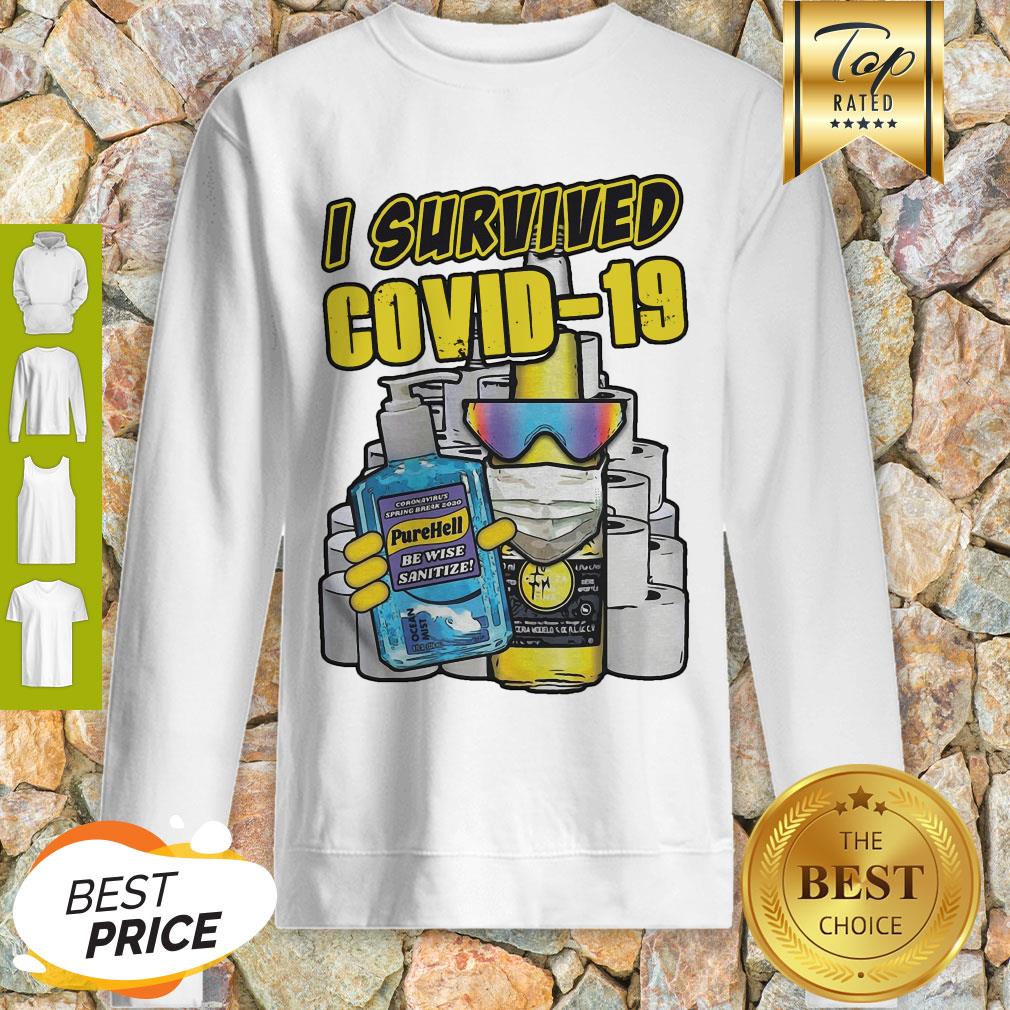 Official I Survived Covid 19 Shirt