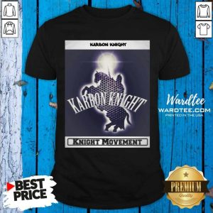 Awesome Karbon Knight Knight Movement Black Horse Shirt