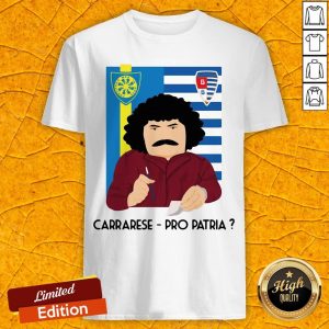 Colorful Carrarese Vs Pro Patria Shirt