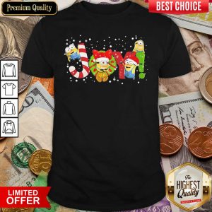 Nice Minions Joy Christmas Shirt