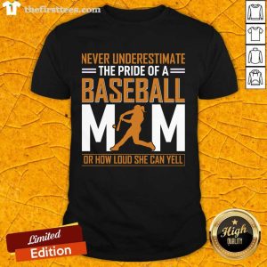 Good MIM De Baseball Quel Point Elle Peut Crier Fort Tata Shirt
