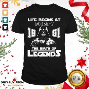 Cool The Mandalorian Life Begins At Thirty 1991 The Birth Of Legend Shirt